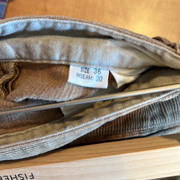 Men’s LLBean brown corduroy pants waist 36, inseam 30 - Picture 3 of 3